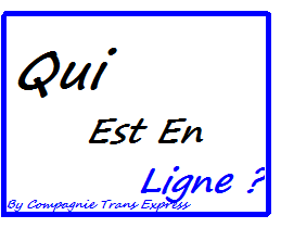 Qui est en ligne ?