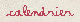 Calendrier