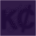Qui est en ligne ?
